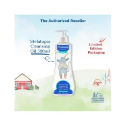 Mustela Fairy Tale Stelatopia Cleansing Oil - Puss in Boots