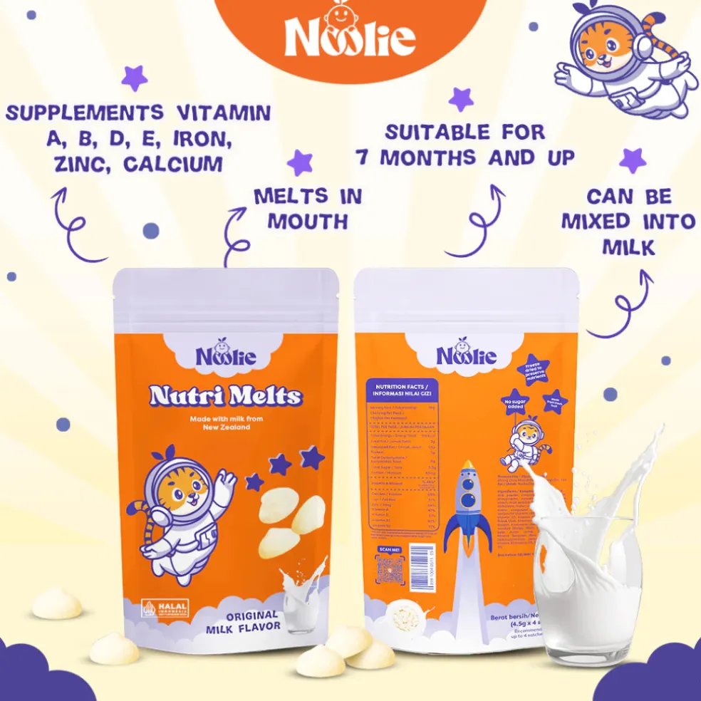 Noolie Nutri Melt Multivitamin Booster (Original Milk)