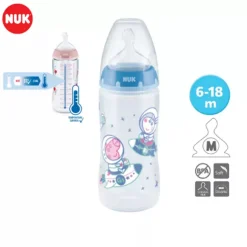 NUK Peppa Pig Anti-Colic PP Bottle with Temperature Control 300ml