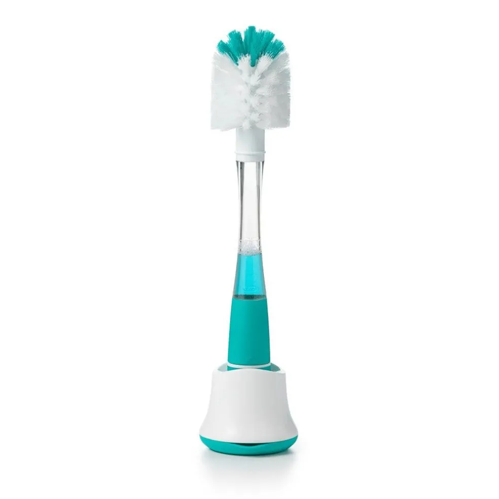 OXO Tot Soap Dispensing Bottle Brush With Stand