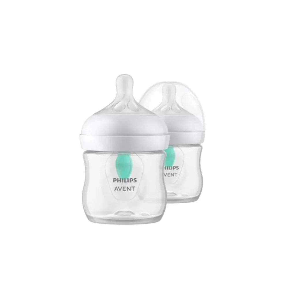 Philips Avent Natural Response Baby Bottle with Airfree Vent Twin 125ml