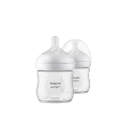 Philips Avent Natural Response Baby Bottle Twin - 3 Sizes