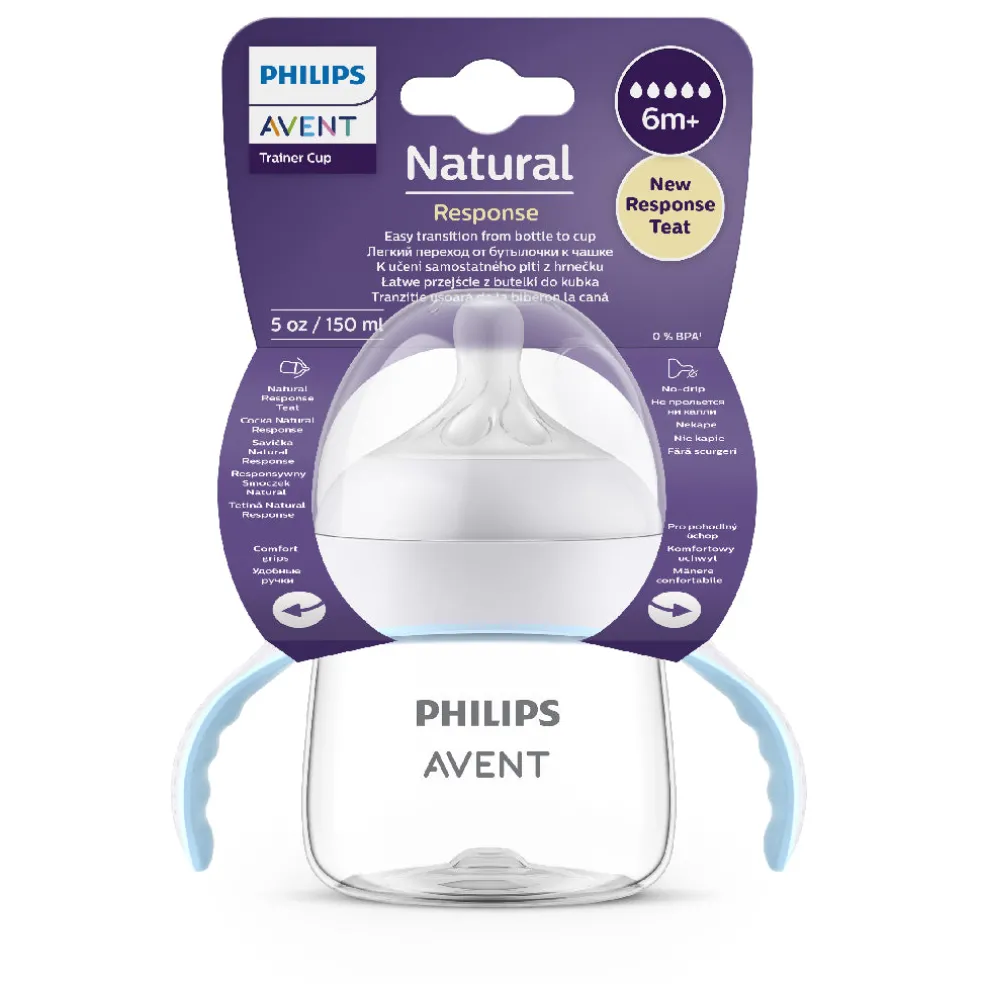 Philips Avent Natural Response Trainer Cup with Teat 150ml
