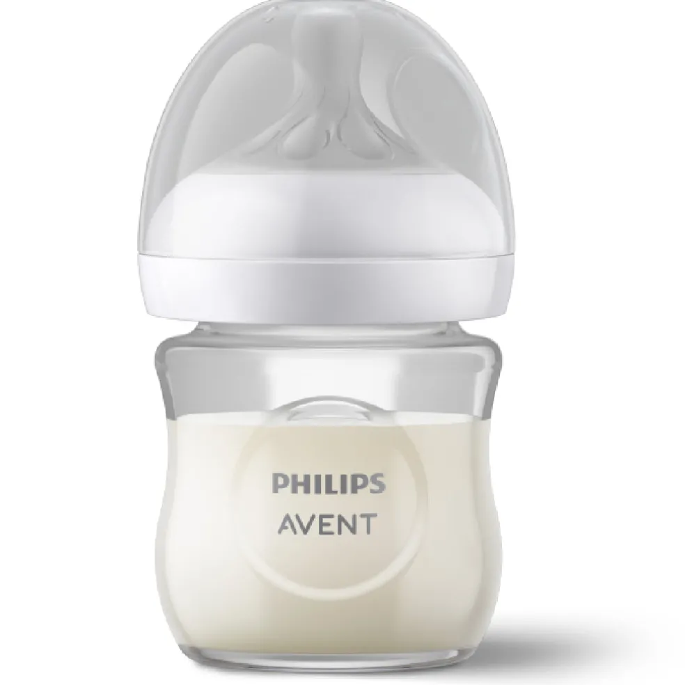 Philips Avent Natural Response Baby Bottle Glass Single
