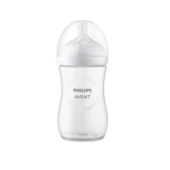 Philips Avent Natural Response Baby Bottle Single Plain - 3 Sizes
