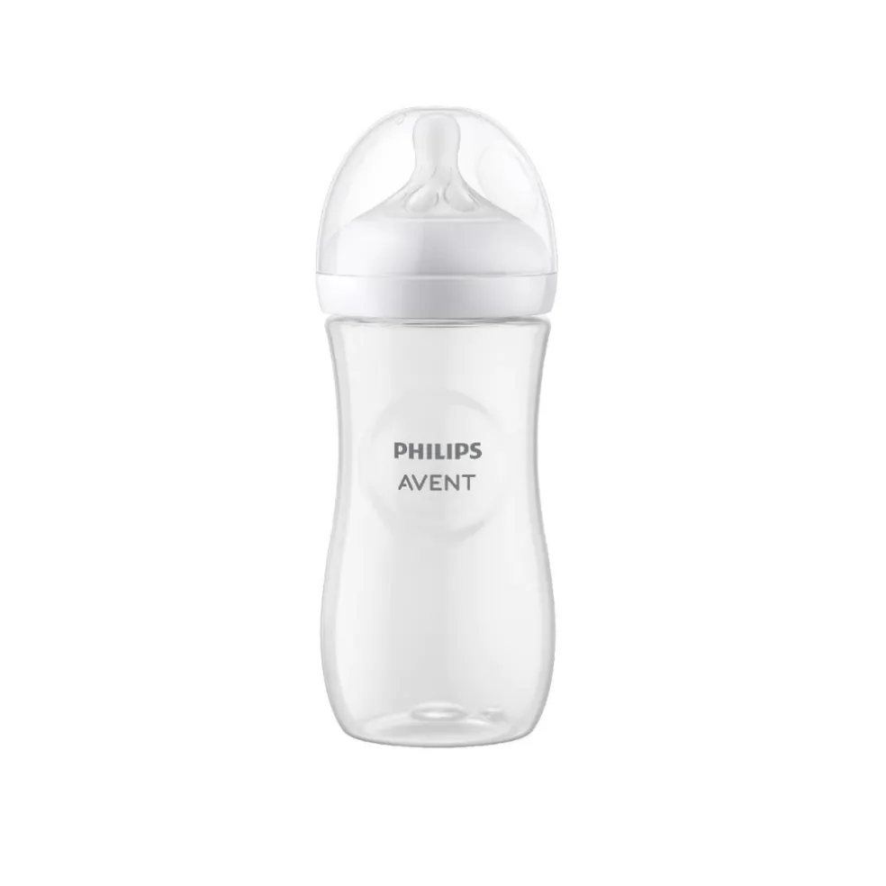 Philips Avent Natural Response Baby Bottle Single Plain - 3 Sizes