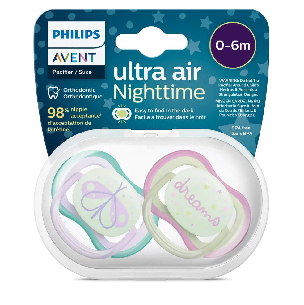 Philips Avent Ultra Air Night Time Soother