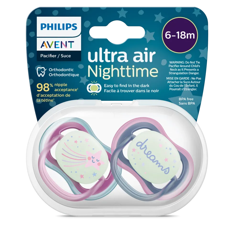 Philips Avent Ultra Air Night Time Soother