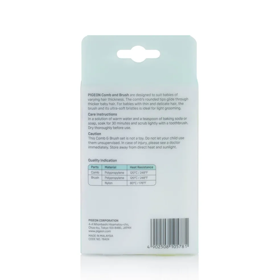 Pigeon Comb and Brush Set