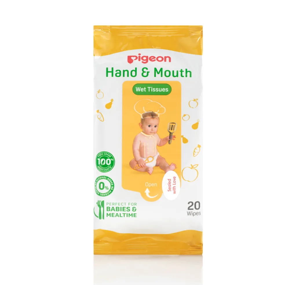 Pigeon Hand and Mouth Wipes