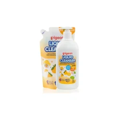 Pigeon Liquid Cleanser Yuzu Bundle [ 700ml + 650ml (Refill) ]