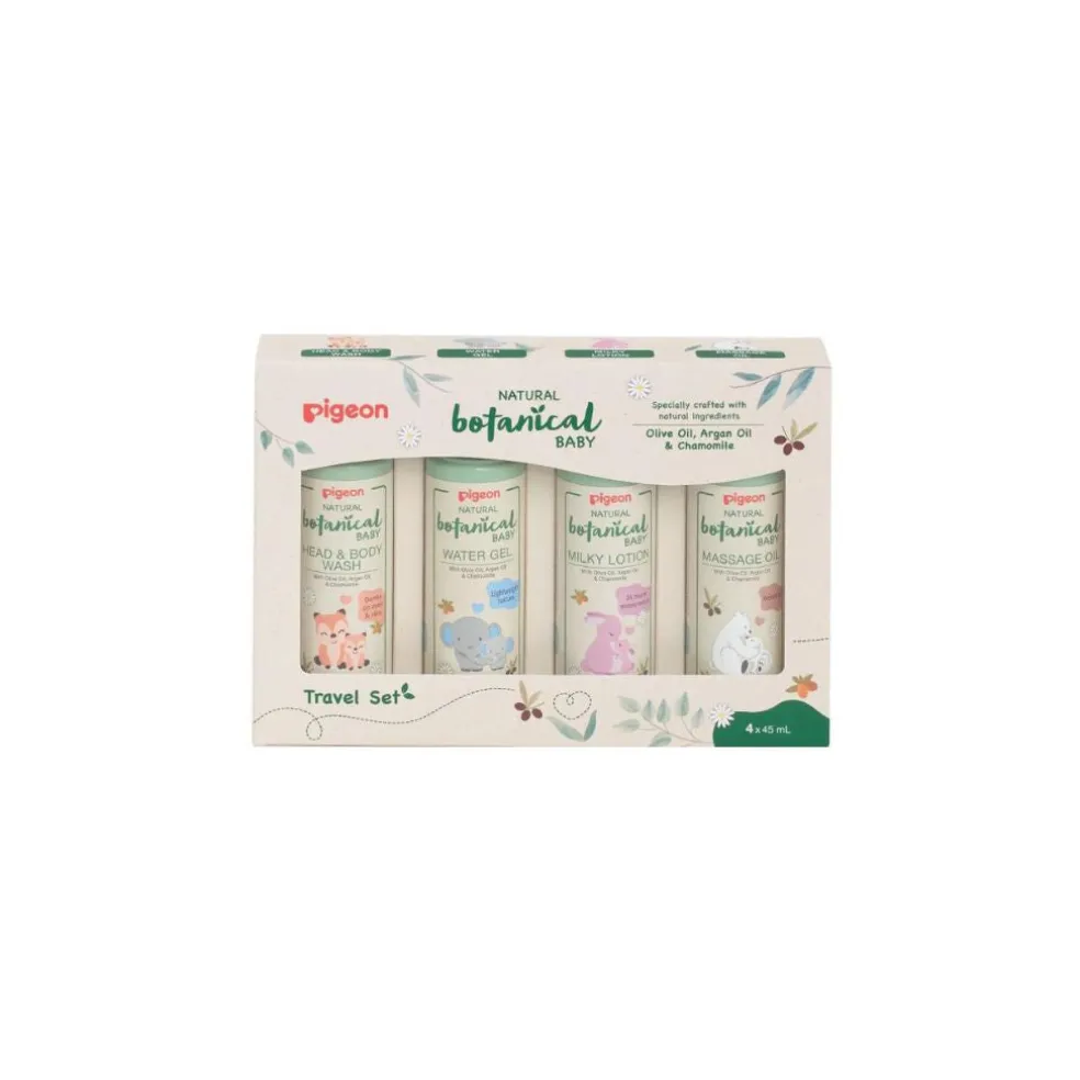 Pigeon Natural Botanical Baby Travel Set