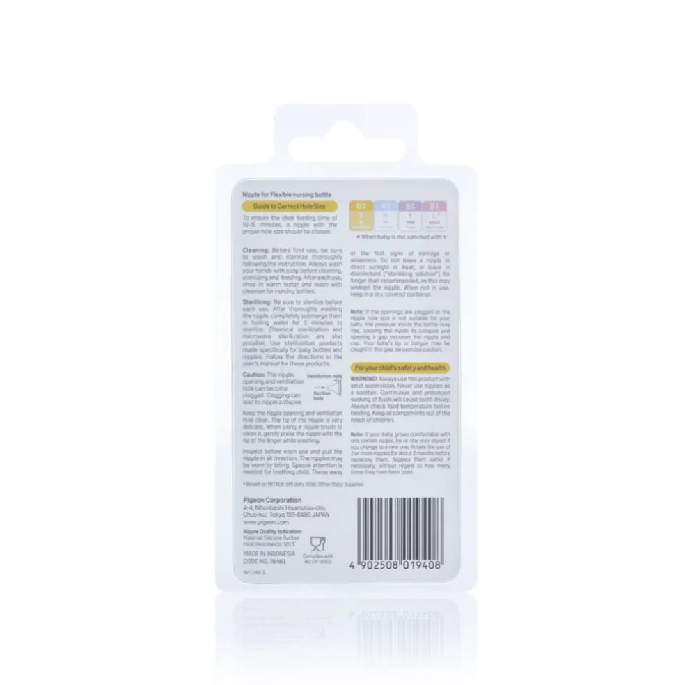 Pigeon Peristaltic Slim Neck Teat