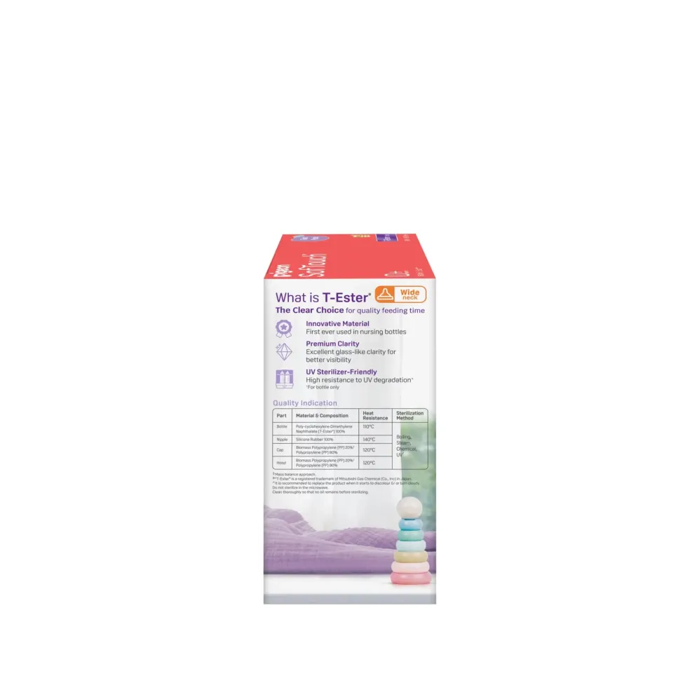 Pigeon SofTouch™ BPP Nursing Bottle T-Ester (Logo Twin Pack)