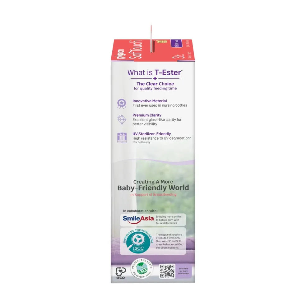 Pigeon SofTouch™ BPP Nursing Bottle T-Ester 240ml (Mountain)