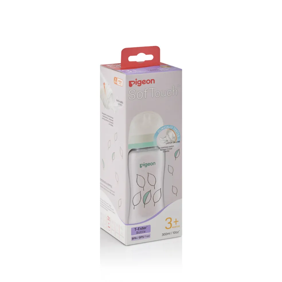 Pigeon SofTouch 3 T-Ester Nursing Bottle - Leaf