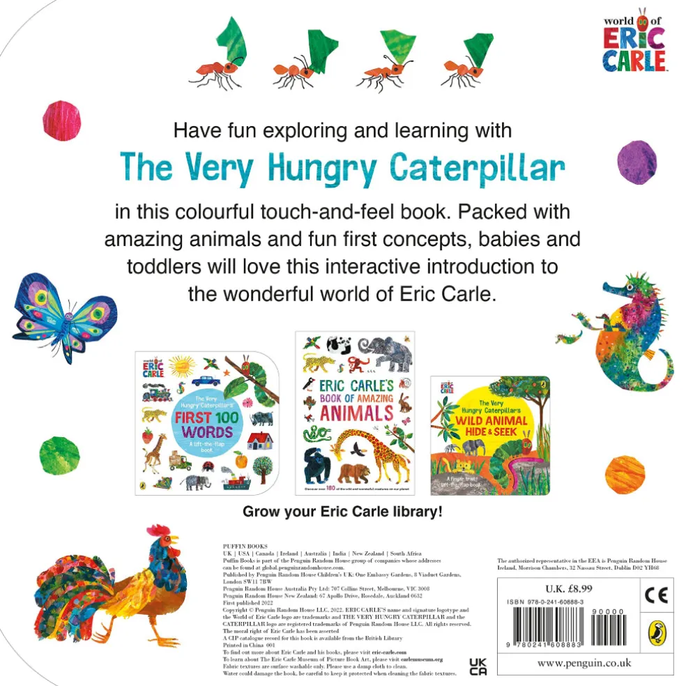 Puffin Books: The Very Hungry Caterpillar’s Touch and Feel Animals