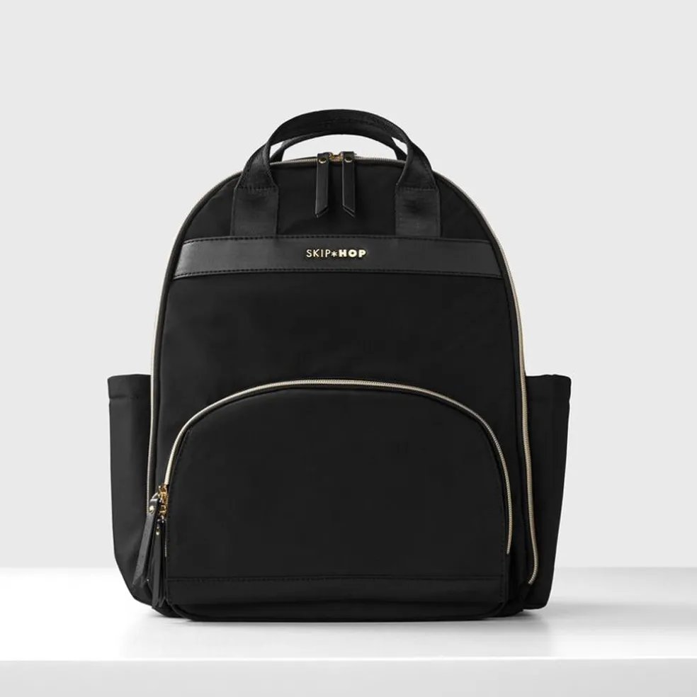 Skip Hop Envi Luxe Diaper Backpack - Black