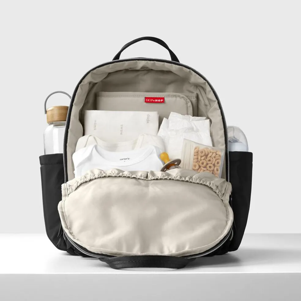 Skip Hop Envi Luxe Diaper Backpack - Black