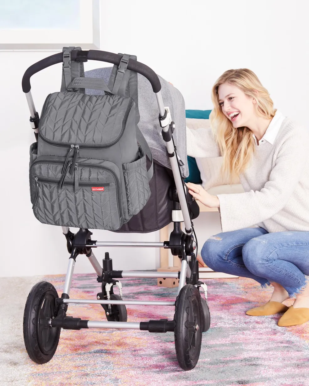 Skip Hop Forma Backpack Diaper Bag - Grey