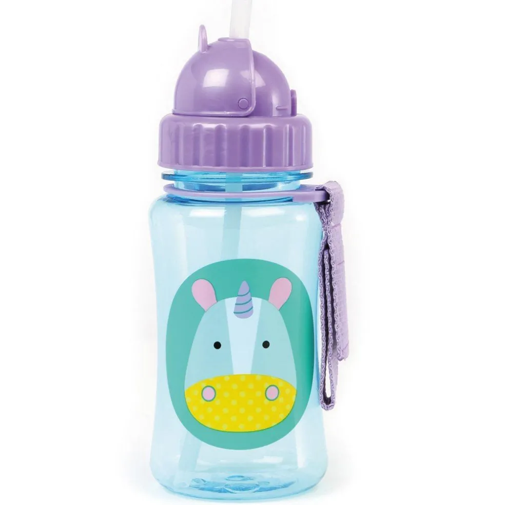 Skip Hop Zoo Straw Bottle