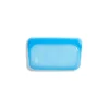 Stasher Reusable Silicone Bag, Aqua, Snack Bag Size Small (290ml)