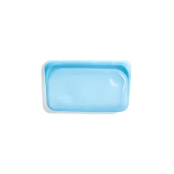 Stasher Reusable Silicone Snack Bag, Rainbow Blue (355 ml)