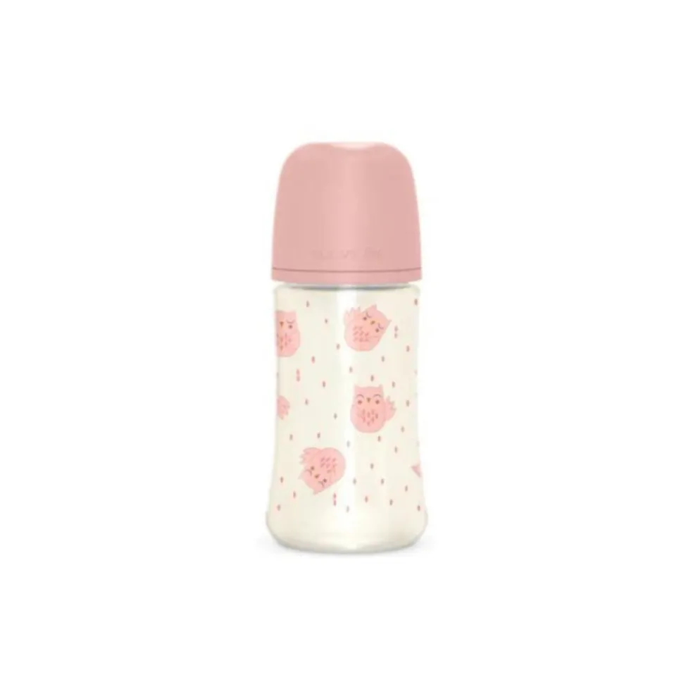 Suavinex 270ml Polyamide Premium Bottle With Medium Flow Silicone Teat