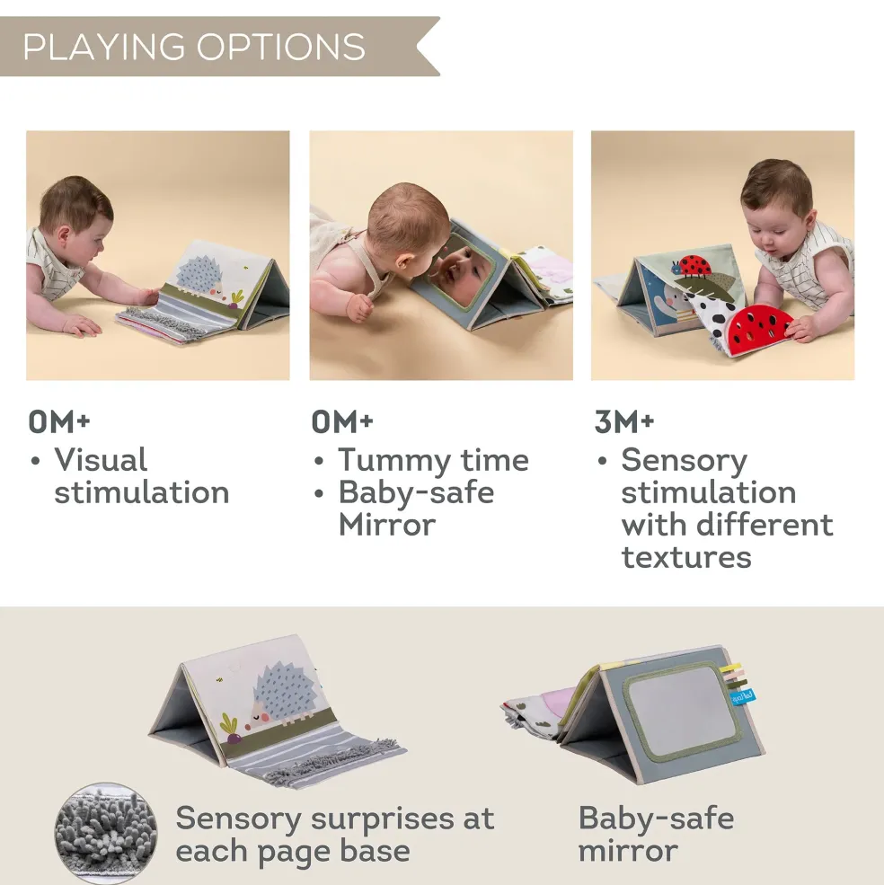 Taf Toys Tummy Time Sensory Book