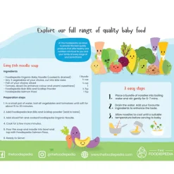 The Foodiepedia Organic Baby Noodle - Root Harvest