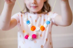 Tiger Tribe Jewellery Design Pom Pom & Beads
