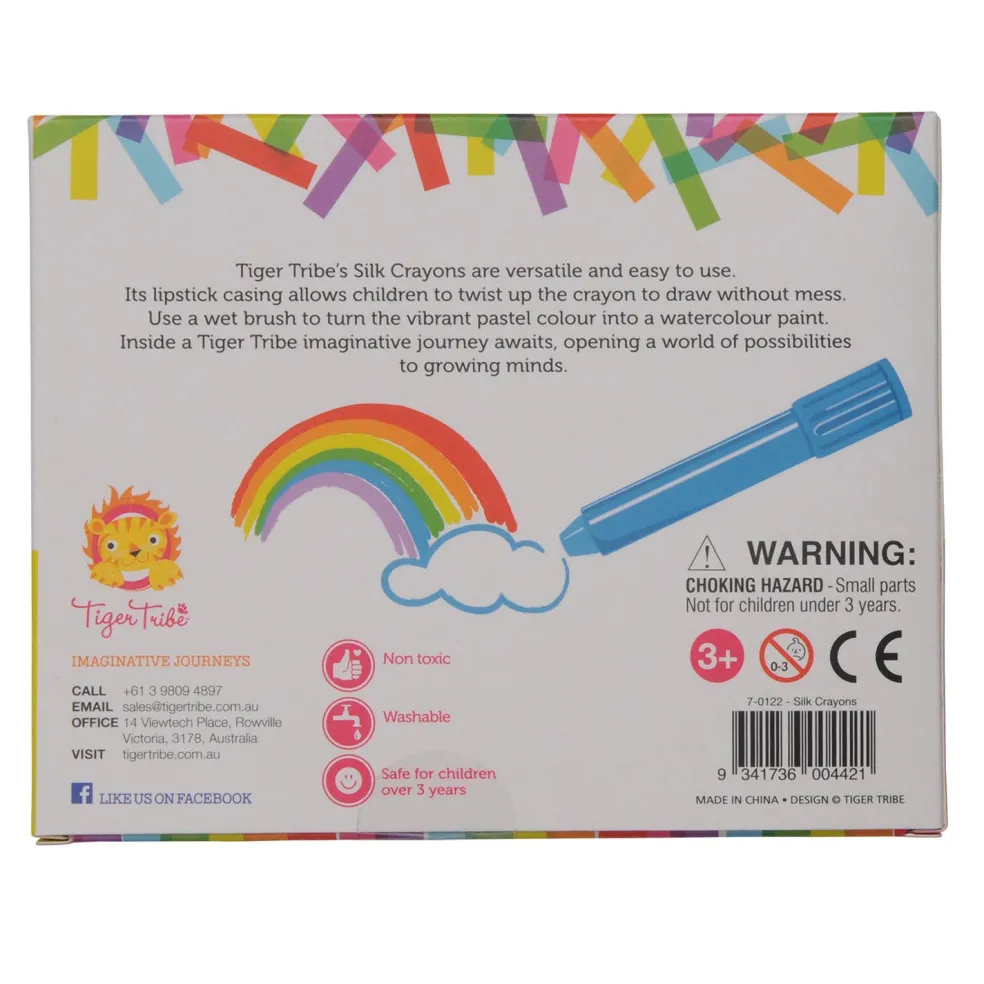 Tiger Tribe Silk Crayons