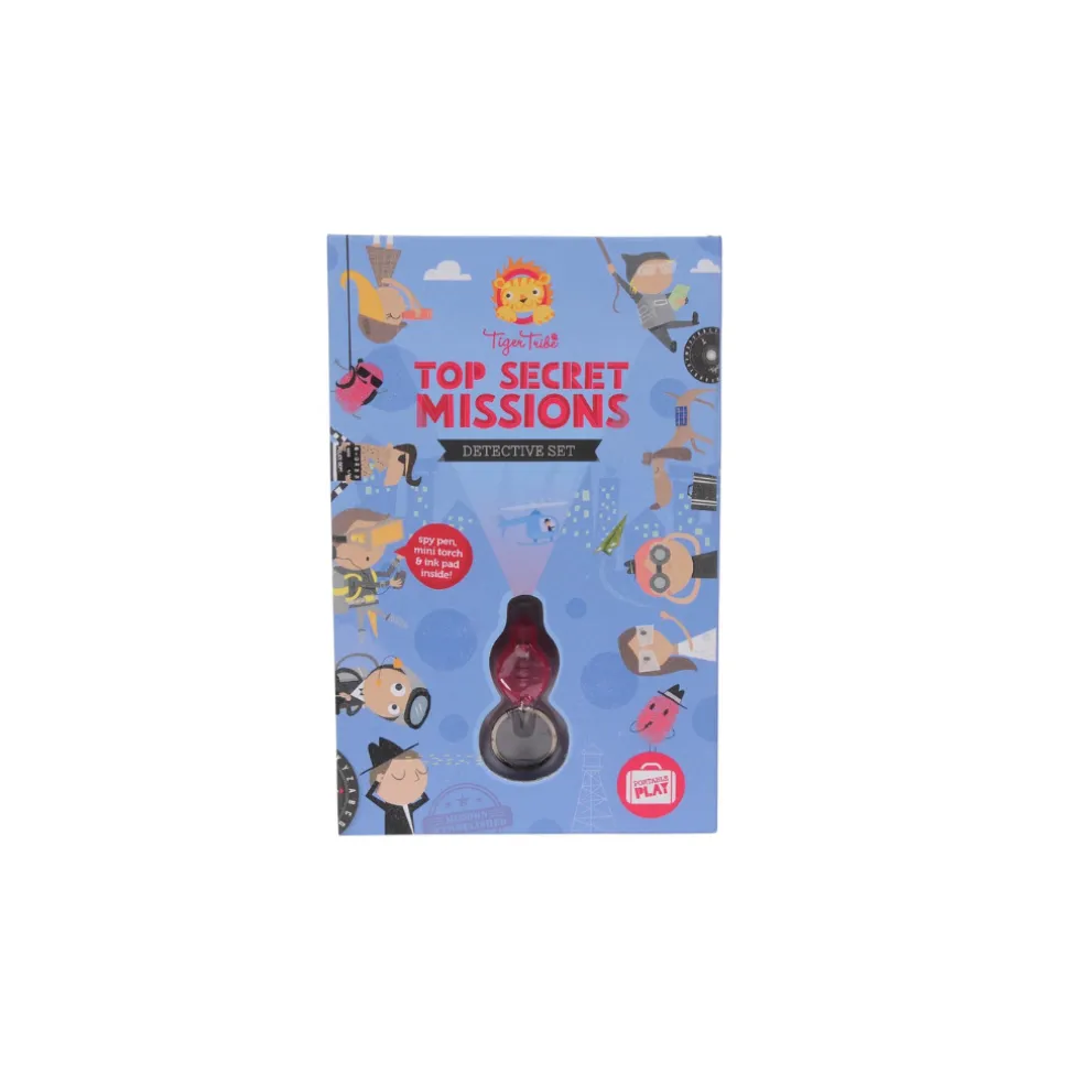 Tiger Tribe Top Secret Missions-Detective Set