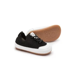 Tip Toey Joey Easy - Black Knit/ White