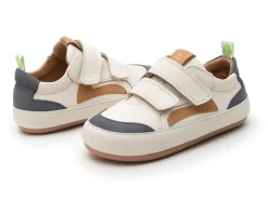 Tip Toey Joey Landy- Tapioca/ Slate Blu/ Hay