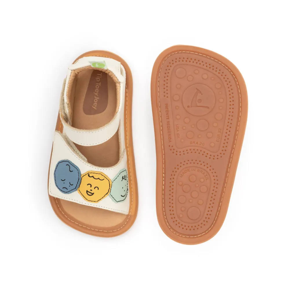 Tip Toey Joey Moods - Tapioca/Denim/Tangerine