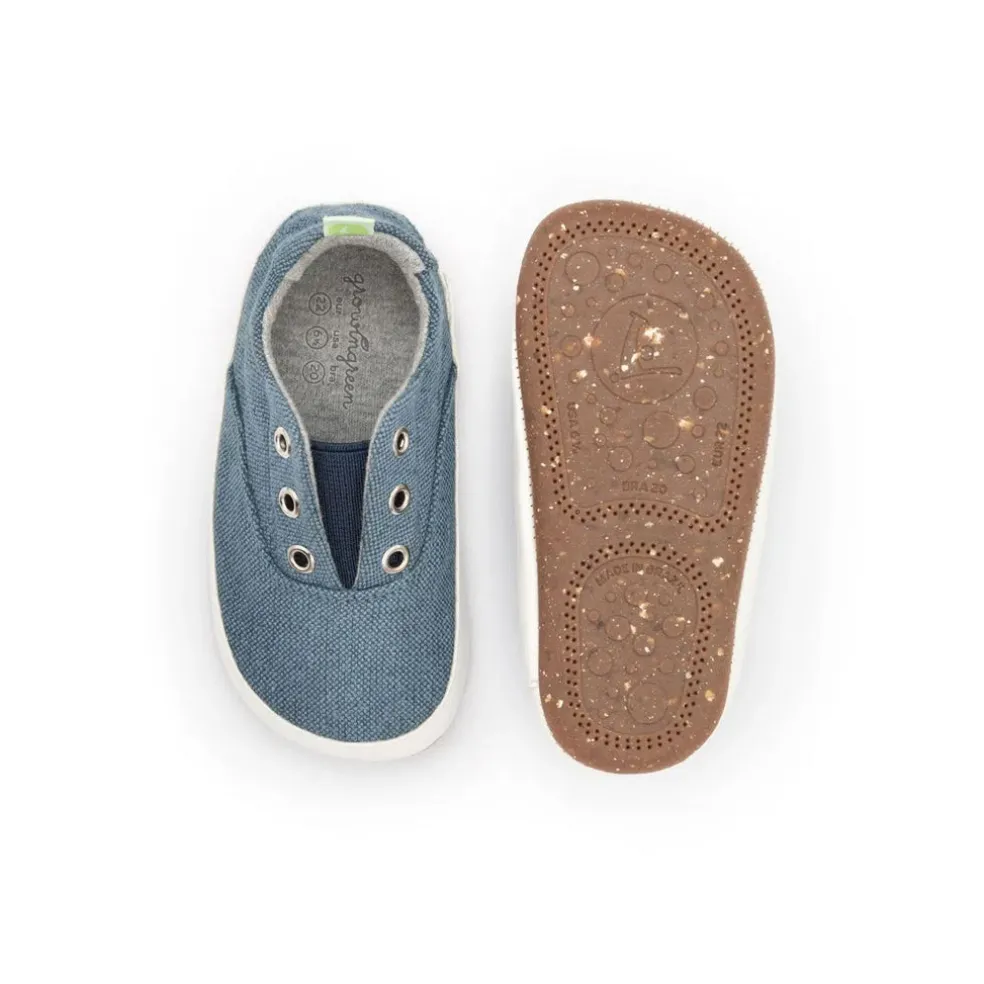 Tip Toey Joey Spicey Green - Azul Cobalto Canvas