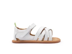 Tip Toey Joey Toddler Sandal Criss Cross - White