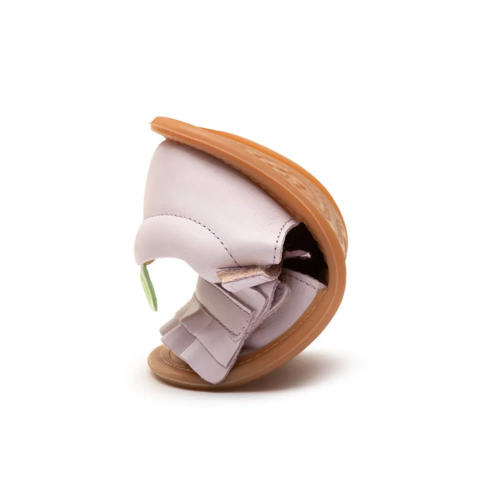 Tip Toey Joey Toddler Sandal Ruffy - Lavander