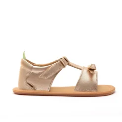 Tip Toey Joey Toddler Sandal Whimsy - Metallic Salmon