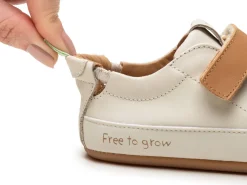 Tip Toey Joey Toddler Sneaker Bossy Play - Tapioca/Blu Tang/ Hay