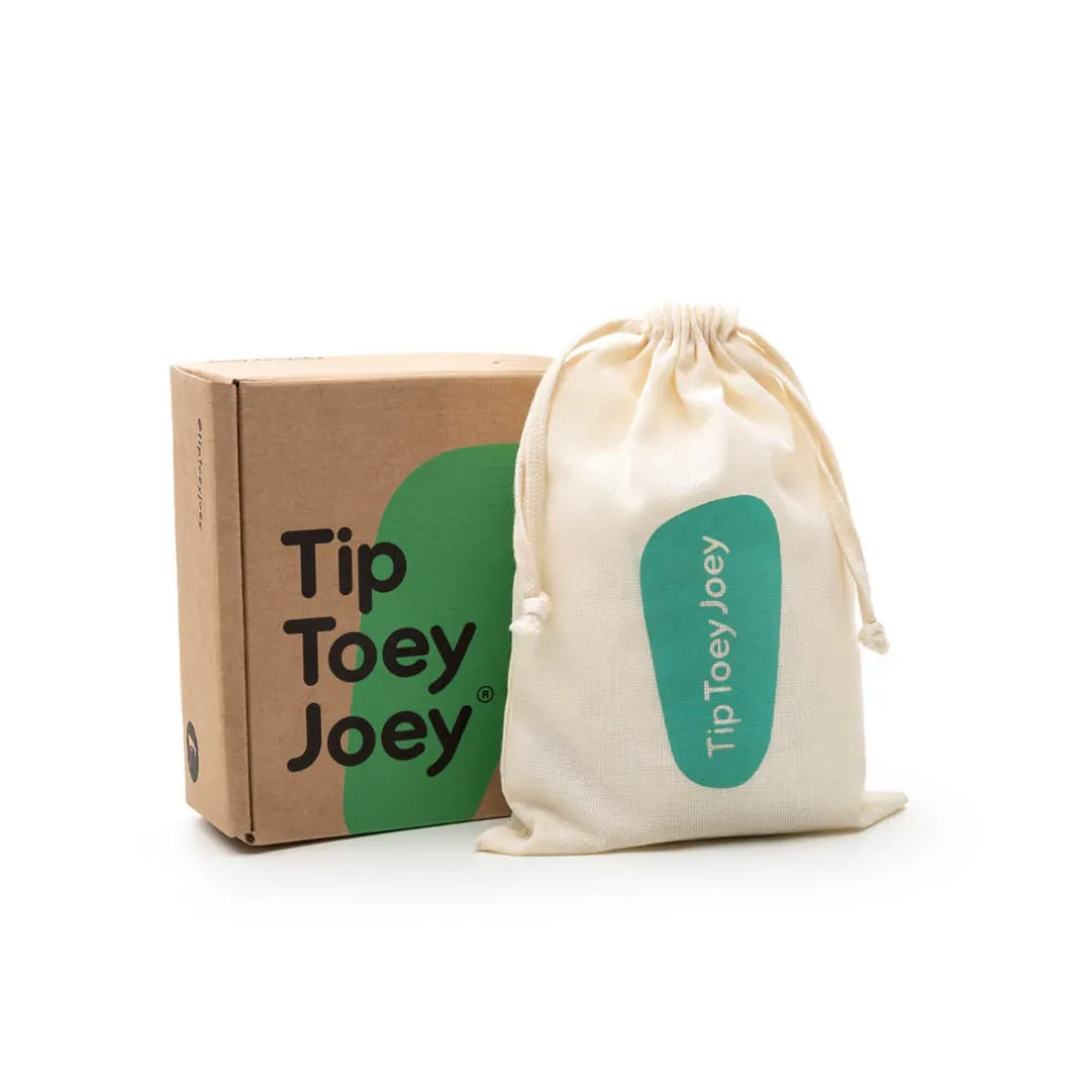 Tip Toey Joey Toddler Sneakers Funky - Black/White