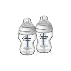 Tommee Tippee Closer To Nature Anti Colic Plus 260ml / 9oz Bottles (2 Pack)