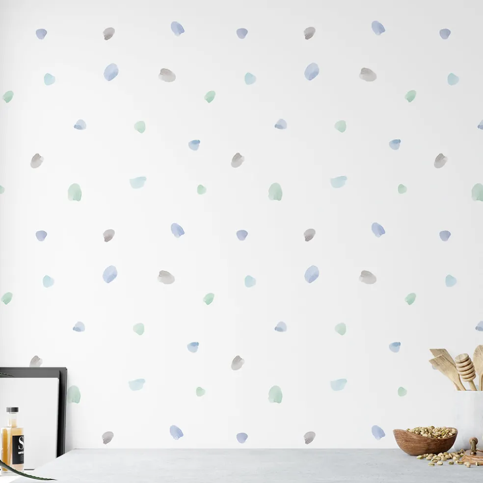 Urban Li'l Irregular Blobs Fabric Decal